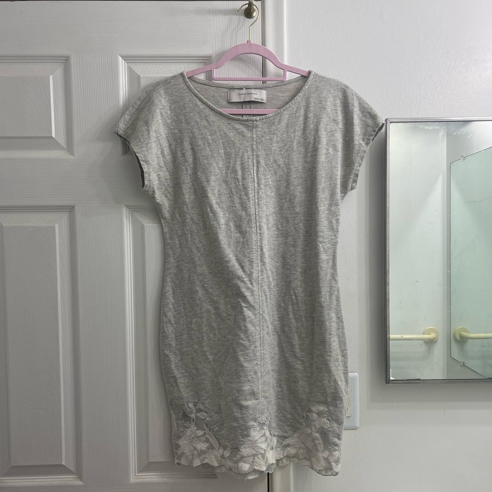 ZARA Collection Lace Trim Seasonal Dress